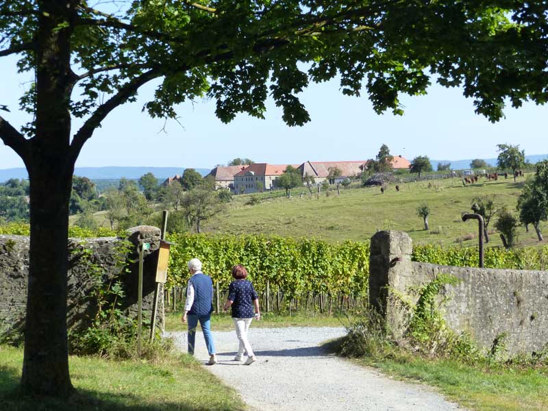 Wandern um Fahr