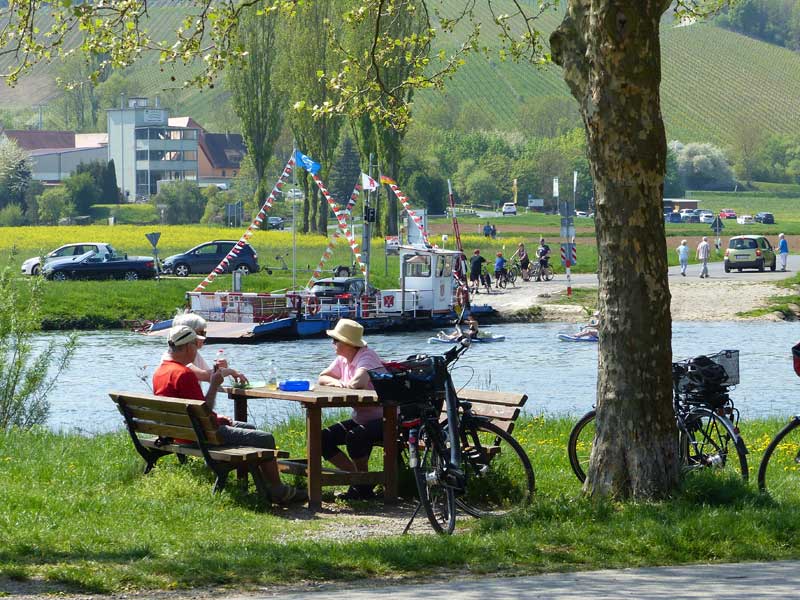 ankommen in Fahr
